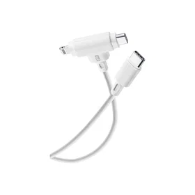 Cellularline USBDATADUALPIN1MW Lightning til USB-C 1.5 m