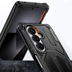 Pansarskal Ultra Hybrid Case med Stativ och Hinge Protection för Samsung Galaxy Z Fold 8 Ultra