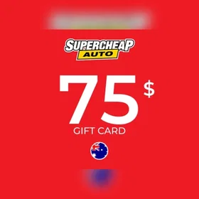 Supercheap Auto Gavekort 75 AUD