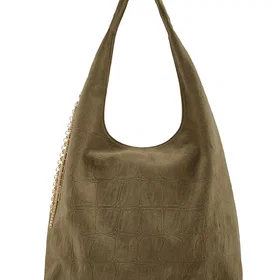 FREDsBRUDER Velvet Wild Nahkaiset olkalaukku (39 cm)