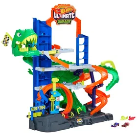 Hot Wheels City Ultimate T-Rex Garage