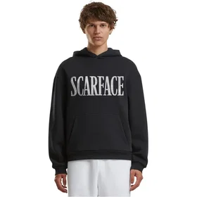MERCHCODE Scarface Logo Fluffy Hoodie (Herr)