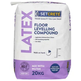 Setcrete Grey Floor Levelling Compound 20kg