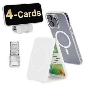 PROfezzion MagSafe Double Face Wallet Étui de Carte en PU