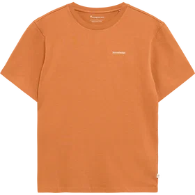 Knowledge Cotton Apparel T-shirt Coton Organique Imprimé Avec Design Dos (Homme)