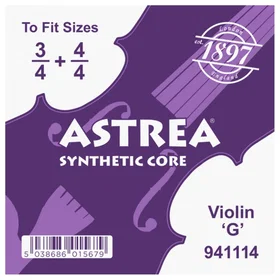 Astrea Synthetic Violin 3/4 4/4 G String
