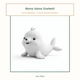 Meine Kleine Knetwelt Färgläggningsbok för barn