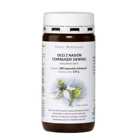 Krauterhaus Sanct Bernhard Black Cumin Seed Oil 180 Capsules