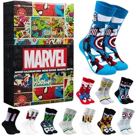 Get Trend Marvel Socks Advent Calendar 2026