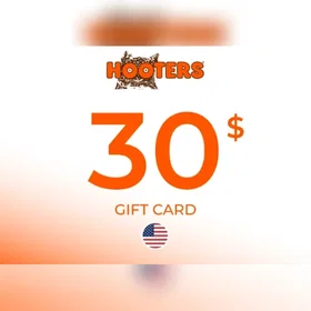 Hooters Gift Card 30 USD