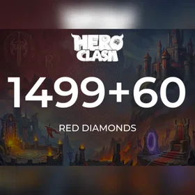 Hero Clash 1499 Red Diamonds