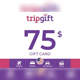 TripGift Gavekort 75 USD