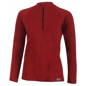 Lasting Laura Half Zip Long Sleeve T-shirt (Dam)