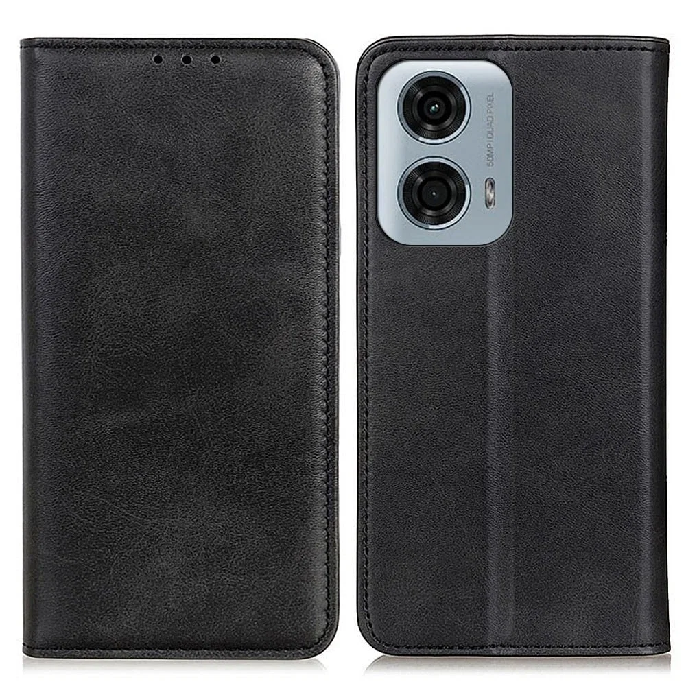 Motorola Leather Wallet Case for Moto G04/Moto G24