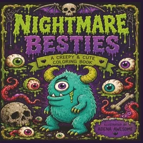 Nightmare Besties Färgläggningsbok