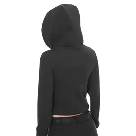 Equestro Scuba Cropped Full Zip Sweatshirt (Kvinnors)