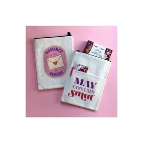 BOOKISHLY Romance Reader Book Sleeve