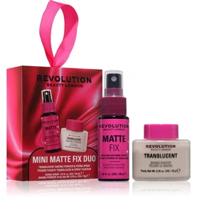 Revolution Mini Matte Fix Duo Gave Sæt til Kvinder