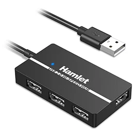 Hamlet XHUB-04U2 4-Port USB 2.0 Hub (14707831)