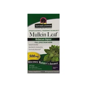 Nature's Answer Mullein Leaf 500mg 90 Capsules