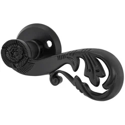 Millers Exterior Door Handle Hollow Black
