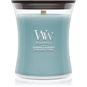 WoodWick Cedarwood & Ocean Moss Doftljus 275g
