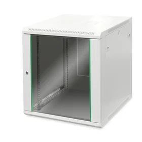 Digitus 12U 600x638.4x600 mm Väggmonterad rack Grå-vit