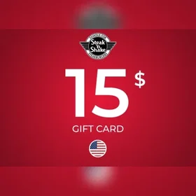 Steak 'n Shake Gavekort 15 USD