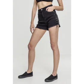 Urban Classics Urban Classic Denim Spetsade Shorts (Dam)