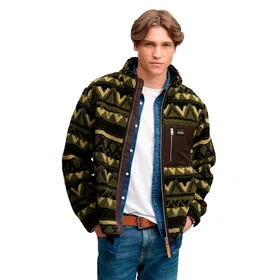 Superdry Abstract Fleece Full-Zip Sweatshirt (Homme)