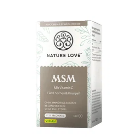 Nature Love MSM 180 Tabletter