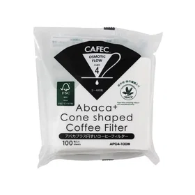 Cafec Abaca+ Cup4 Coffee Filter 100st