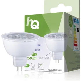 HQ HQLGU53MR16001 GU5.3 A60 2700K 230lm 3.1W