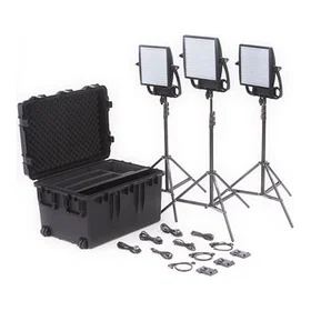 Litepanels Astra 3X Bi-Colour LED Panel Traveler Trio Kit