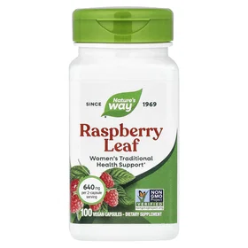 Nature's Way Raspberry Leaf 320mg 100 Capsules