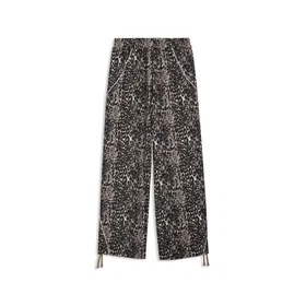 Puma Sport Animal Relaxed AOP Wide Leg Woven Byxor (Dam)