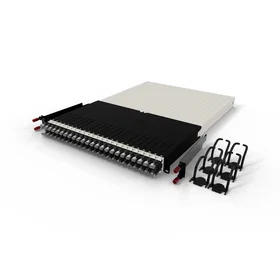 PATCHBOX Cat6a STP 30RU 24-Port Patch Panel (PONE30STPBK)
