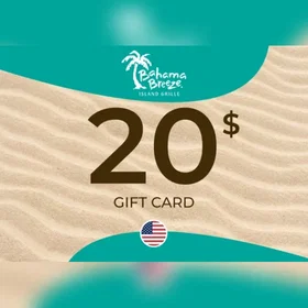 Bahama Breeze Gavekort 20 USD