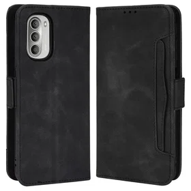Stilfuldt Läderfodral för Motorola Moto G51 5G