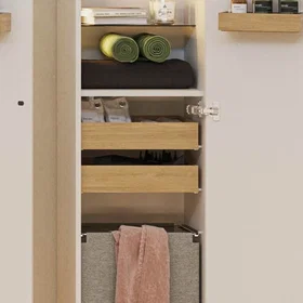 Dansani High Cabinet 30cm Oak (HI31)