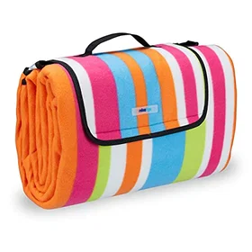 Relaxdays Tapis de pique-nique Fleece 200x200cm 10025983