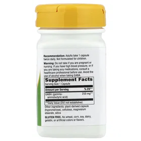 Nature's Way GABA 250mg 60 Capsules