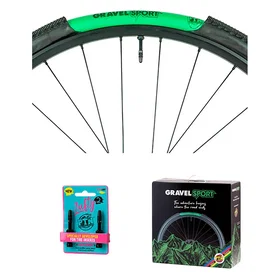 Pilogen Gravel Xs Anti-puncture Mousse Green 650