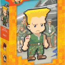 FiGGYZ Street Fighter Guile Figurine Collectible 11cm