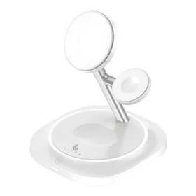 Lippa 3-i-1 Trådlös Laddningsstation Magnetisk 15W LPWCS02