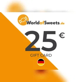 World of Sweets Gift Card 25 EUR