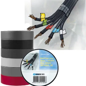 Stokvis Tapes Elektrotape 15mm x 10m 2-pack