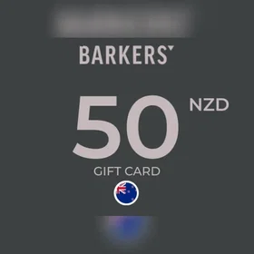 Barkers New Gift Card 50 NZD