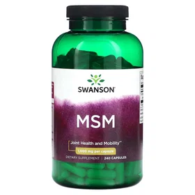 Swanson MSM 1000mg 240 Capsules