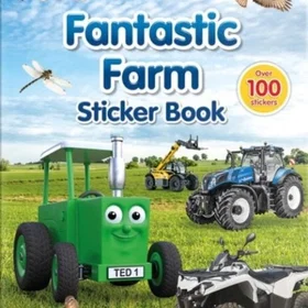 Tractorland Fantastisk Gård Klistermærkebok Over 100 Klistermerker